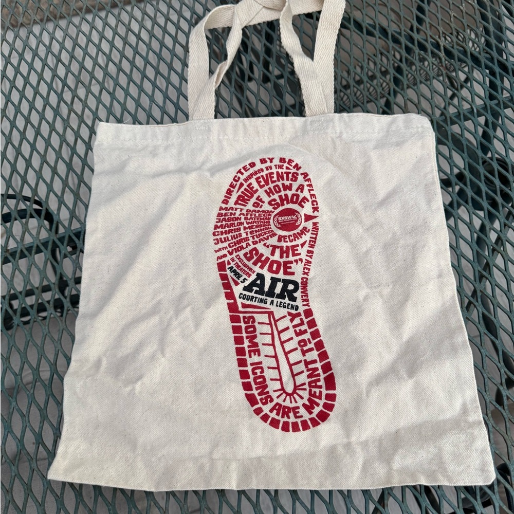 Air The Movie SxSW Movie Premiere Tote Austin Texas Micheal Jordan Rare